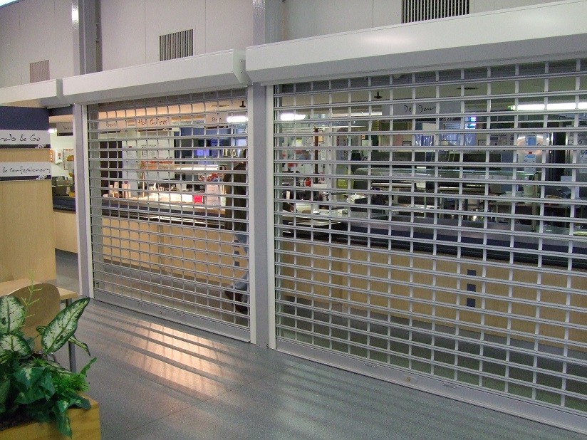 Silver Anodised Vision Curtain