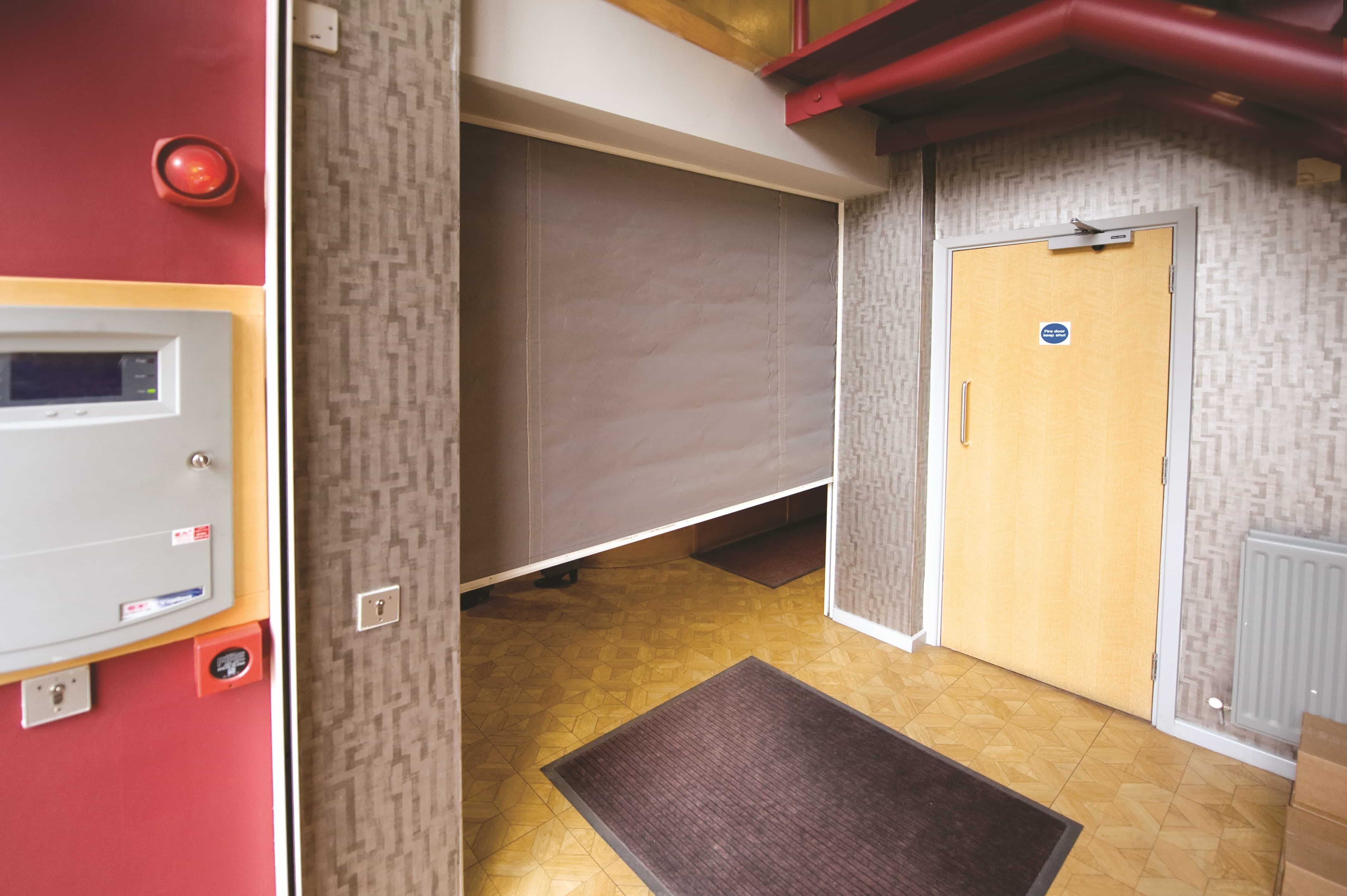 Fire curtain c
