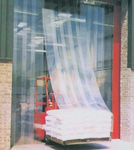 PVC Strip Curtains | Clear Standard Grade