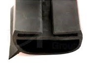 Rubber Bottom T Rail Seal