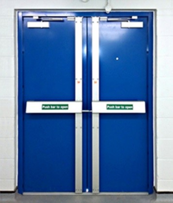 Double Leaf Fire Exit Door - 5 Point Locking 