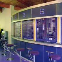 Powder Coated Punched Slats