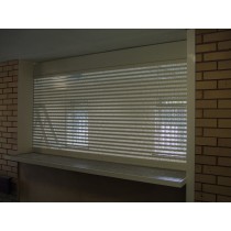Cream RAL1015 Perforated Slats