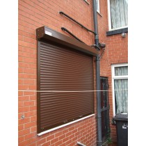 Brown RAL 8014 Insulated Slats