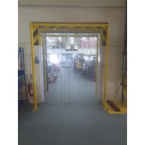 PVC Strip Curtains | Clear Standard Grade
