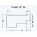 Steel Fire Exit Door - 90mm Frame used as standard