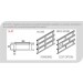 Slat Type In-Line or Brick-Bond pattern