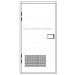 Single Leaf Personnel Door Substation