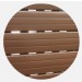 Brown RAL 8014 Insulated Slats Vented