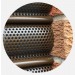 Brown RAL 8014 Perforated Slats