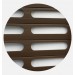 Brown RAL 8014 Punched Slats