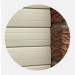 Cream RAL 1015 Solid Slats