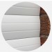 White RAL 9010 Insulated Slats