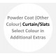 Powder Coated (Other Colour) Select Colour in Additional Extras