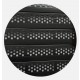 Black RAL 9005 Perforated Slat Max. Width 2880mm Select Colour in Additional Extras Sq m - +£25.20