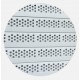 Brilliant White RAL 9016 Perforated Slat Max. Width 2880mm Select Colour in Additional Extras Sq m - +£25.20