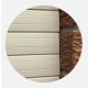 Cream RAL 1015 Solid Slat